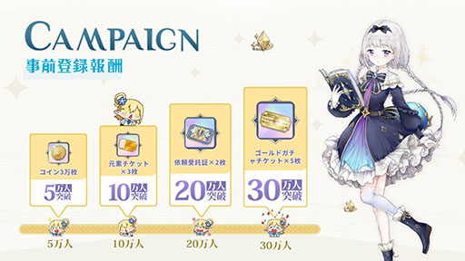 画像ギャラリー No.002のサムネイル画像 / 「マナシスリフレイン」の事前登録受け付けがApp StoreやGoogle Playなどでスタート。記念キャンペーンも同時開催