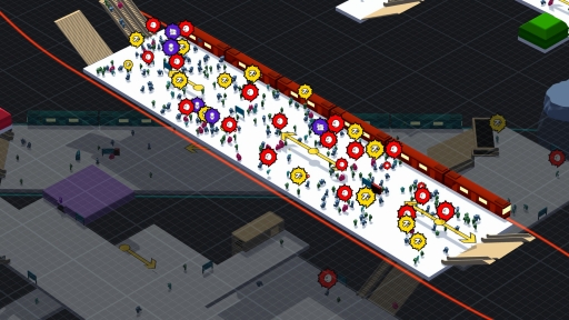 画像ギャラリー No.006のサムネイル画像 /  駅構内を整備して人の流れを管理するPC用SLG「STATIONflow」が正式リリース。インプレッションと開発者インタビューでその魅力を紹介