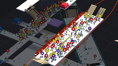 画像ギャラリー No.011のサムネイル画像 / 地下鉄構内構築シム「STATIONflow」の正式版がSteamで本日リリース。日本語対応で,難度変更オプションなども追加
