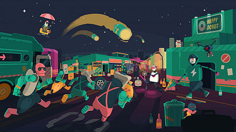 画像ギャラリー No.002のサムネイル画像 / キュー・ゲームスの新作「SCRAPPERS」がApple Arcadeに登場。ゴミであふれる街を全力でクリーンアップしよう