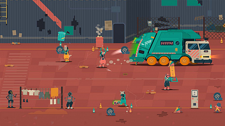画像ギャラリー No.011のサムネイル画像 / キュー・ゲームスの新作「SCRAPPERS」がApple Arcadeに登場。ゴミであふれる街を全力でクリーンアップしよう