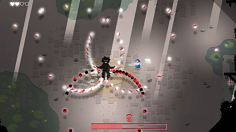 画像ギャラリー No.005のサムネイル画像 / PC＆Switch用ソフト「ITTA」が本日配信。ボスバトルに特化した弾幕系アクションゲーム