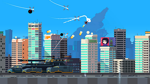 画像ギャラリー No.001のサムネイル画像 / Switch/PC（Steam）用ソフト「Jet Lancer」が本日配信。カスタマイズした戦闘機でドッグファイトが楽しめるアクロバティックな2DSTG