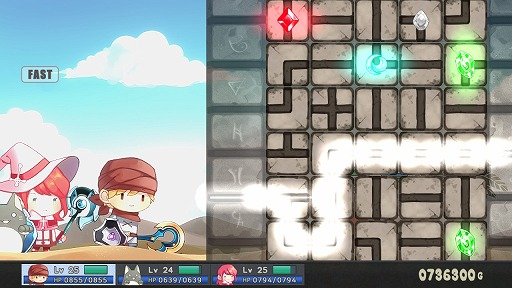 画像ギャラリー No.005のサムネイル画像 / Switch用パズルRPG「フェアリーナイツ〜精霊の騎士団〜」が配信開始。5月13日までは20％オフ