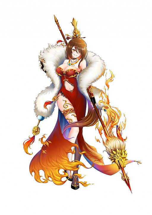 画像ギャラリー No.002のサムネイル画像 / 「三国ガールズ」に最強美形カップル武将“孫策”と“大喬”が登場