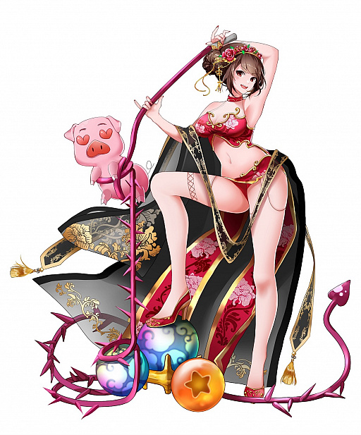 画像ギャラリー No.003のサムネイル画像 / 「三国ガールズ」に最強美形カップル武将“孫策”と“大喬”が登場