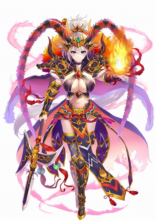 画像ギャラリー No.002のサムネイル画像 / 「三国ガールズ」に最高レア武将GUR“呂布”が登場。ゲーム内アイテムがもらえるTwitterイベントも