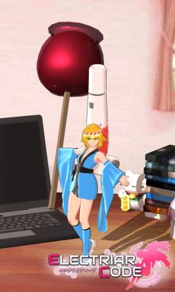 画像ギャラリー No.006のサムネイル画像 / 「エレクトリアコード」のキャラクターエディット機能をパワーアップ。サブストーリー“納涼花火大会”も追加
