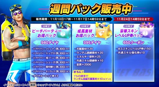 画像ギャラリー No.005のサムネイル画像 / 「シティダンク2」のリリース半年を記念した大感謝祭イベントが11月10日から開催