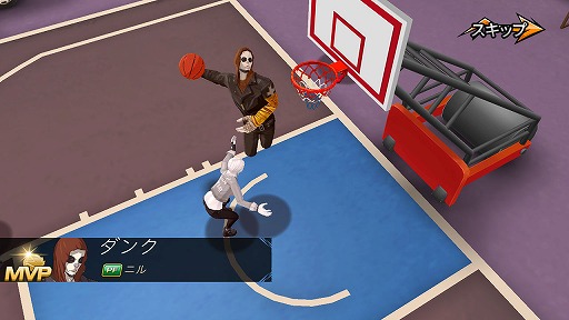 画像ギャラリー No.005のサムネイル画像 / スマホ向けオンラインバスケットボールゲーム「フィーバーダンク」のオープンβテストがスタート