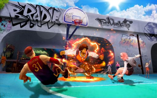 画像ギャラリー No.005のサムネイル画像 / バスケット対戦型ゲーム「フィーバーダンク」の正式サービスが開始