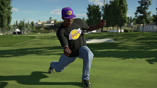 画像ギャラリー No.005のサムネイル画像 / 「ゴルフ PGAツアー 2K21」,NBA全30チームのロゴ入りギアが登場