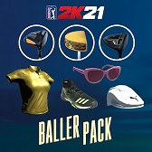 画像ギャラリー No.003のサムネイル画像 / 「ゴルフ PGAツアー 2K21」に“Baller エディション”が登場。ゲーム本編とすべてのDLCやカスタマイズアイテムなどさまざまなコンテンツを収録