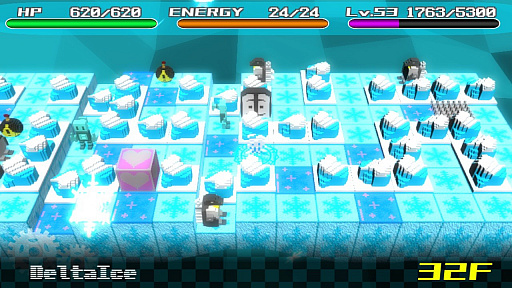 画像ギャラリー No.006のサムネイル画像 / Switch用ソフト「グリードロイド」が5月14日に配信決定。ブロックやアイテムを掴んで投げて進める“新感覚のローグライクゲーム”