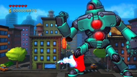 画像ギャラリー No.010のサムネイル画像 / PC版「メカフォース」が5月23日よりSteamで配信開始。謎のメカ軍団と戦うアクションシューティング