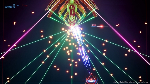 画像ギャラリー No.002のサムネイル画像 / 縦スクロールSTG「CYGNI: All Guns Blazing」本日配信。文明の遺跡が眠る惑星で,1人のパイロットがエイリアンの奇襲攻撃に立ち向かう