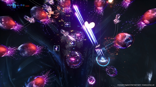 画像ギャラリー No.003のサムネイル画像 / 縦スクロールSTG「CYGNI: All Guns Blazing」本日配信。文明の遺跡が眠る惑星で,1人のパイロットがエイリアンの奇襲攻撃に立ち向かう