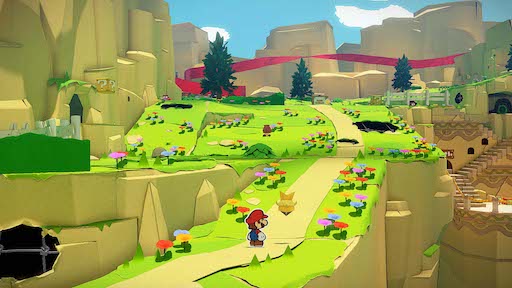 画像ギャラリー No.037のサムネイル画像 / ペーパーマリオの新作がSwitchに登場。「ペーパーマリオ　オリガミキング」が2020年7月17日に発売