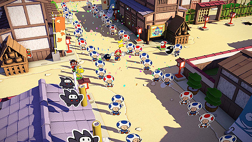 画像ギャラリー No.003のサムネイル画像 / 2週間後に発売となるSwitch「ペーパーマリオ　オリガミキング」，テレビCM映像「オリガミにならない？篇」とWeb CM「ストーリー篇」が公開