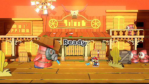 画像ギャラリー No.011のサムネイル画像 / 2週間後に発売となるSwitch「ペーパーマリオ　オリガミキング」，テレビCM映像「オリガミにならない？篇」とWeb CM「ストーリー篇」が公開