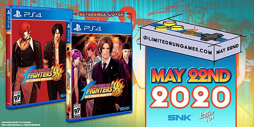 画像ギャラリー No.001のサムネイル画像 / 米Limited RunでPS4向けパッケージ版「THE KING OF FIGHTERS ’98 ULTIMATE MATCH」と,サントラCD&LPの予約受付が5月22日にスタート