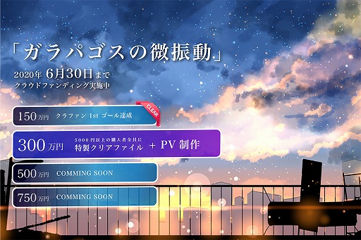 画像ギャラリー No.001のサムネイル画像 / 「ガラパゴスの微振動」クラウドファンディング開始から3日で目標金額を達成。さらなるプロジェクトの飛躍を目指すストレッチゴールを設置