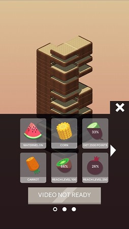 画像ギャラリー No.010のサムネイル画像 / 立体的な落ちものパズル。「Juicy Stack」を紹介する「(ほぼ)日刊スマホゲーム通信」第2304回