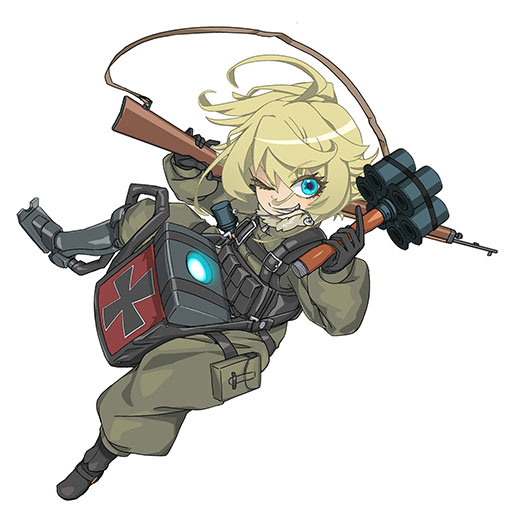 画像ギャラリー No.007のサムネイル画像 / 「幼女戦記 魔導師斯く戦えり」のスクリーンショット3点が公開に。特定の武器種に特化した「ポジション」のキャラクターイラストも掲載