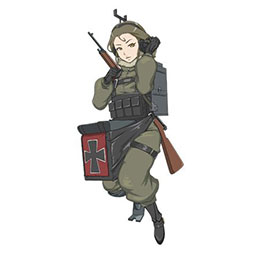 画像ギャラリー No.007のサムネイル画像 / 「幼女戦記 魔導師斯く戦えり」に登場する2名のゲームオリジナルキャラが公開に。イラストも掲載