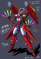 画像ギャラリー No.002のサムネイル画像 / 「ファイナルギア」にマクロスシリーズの河森正治氏が手がけた機体が登場