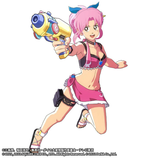 画像ギャラリー No.006のサムネイル画像 / 「ドラゴンクエスト ダイの大冒険 -魂の絆-」,“スイカ割り大会へいこう! 前編”を開催