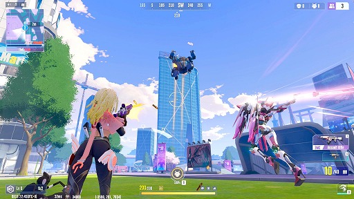 画像ギャラリー No.004のサムネイル画像 / PC版「機動都市X」の配信がSteamで本日開始。未来風のメカと銃器でバトルを楽しむシューティングゲーム