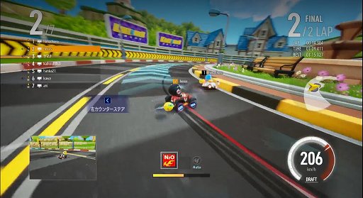 画像ギャラリー No.006のサムネイル画像 / 「カートライダー ドリフト」CBT先行体験レポート。カジュアルにオンライン対戦が楽しめる新作レースゲーム