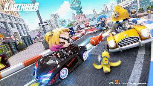 画像ギャラリー No.003のサムネイル画像 / 「カートライダー ドリフト」の発表会をレポート。クロスプラットフォーム対応で,世界中をつなげるオンラインサーキットの展開を目指す