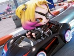 「カートライダー ドリフト」の発表会をレポート。クロスプラットフォーム対応で，世界中をつなげるオンラインサーキットの展開を目指す