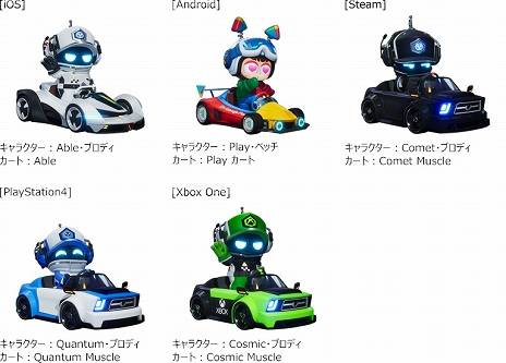 画像ギャラリー No.005のサムネイル画像 / 「カートライダー ドリフト」の“プレシーズン”がPC/iOS/Android向けにスタート。Amazonギフト券などがもらえるキャンペーンも