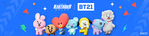 画像ギャラリー No.002のサムネイル画像 / キャラクターブランドBT21のKOYA,RJらが「カートライダー ドリフト」に参戦。新要素を追加したシーズン2も始動