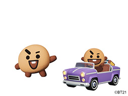 画像ギャラリー No.005のサムネイル画像 / キャラクターブランドBT21のKOYA,RJらが「カートライダー ドリフト」に参戦。新要素を追加したシーズン2も始動