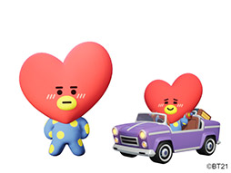 画像ギャラリー No.008のサムネイル画像 / キャラクターブランドBT21のKOYA,RJらが「カートライダー ドリフト」に参戦。新要素を追加したシーズン2も始動