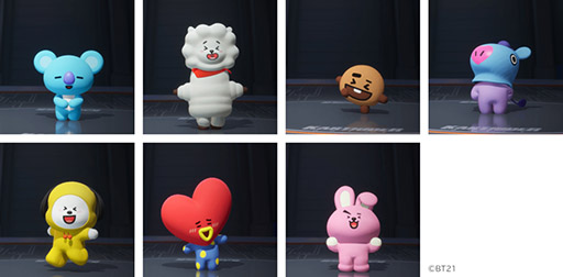 画像ギャラリー No.021のサムネイル画像 / キャラクターブランドBT21のKOYA,RJらが「カートライダー ドリフト」に参戦。新要素を追加したシーズン2も始動