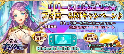 画像ギャラリー No.003のサムネイル画像 / 「少女キャリバー.io」,1月27日のリリースが決定に