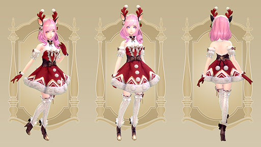 画像ギャラリー No.004のサムネイル画像 / 「幻想神域2」にクリスマス仕様の聖夜・ルシファーが登場