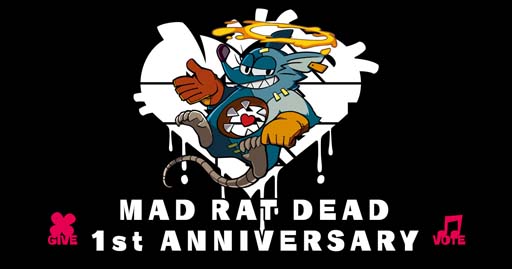 画像ギャラリー No.001のサムネイル画像 / 「MAD RAT DEAD」発売1周年記念特設サイトを公開。LINE着せかえが配信中