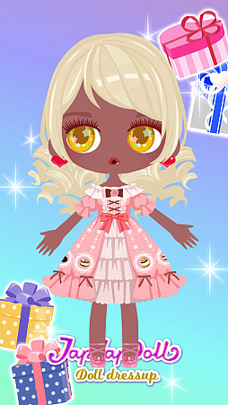 画像ギャラリー No.005のサムネイル画像 / スマホ向けアプリ「TapTapDoll」が配信。人形をタップして着せ替えアイテムを獲得するカジュアルドレスアップゲーム