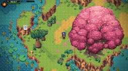 画像ギャラリー No.004のサムネイル画像 / PS4/Switch/Xbox One版「CrossCode(クロスコード)」が7月9日にリリース。MMOの世界で記憶を捜し求めるアクションRPG
