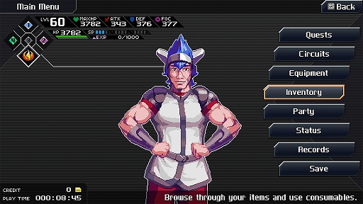 画像ギャラリー No.003のサムネイル画像 / 「CrossCode」に新たなストーリーやスキンを追加するDLCが本日リリース