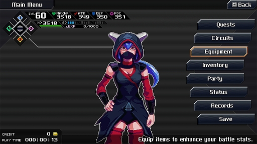 画像ギャラリー No.004のサムネイル画像 / 「CrossCode」に新たなストーリーやスキンを追加するDLCが本日リリース