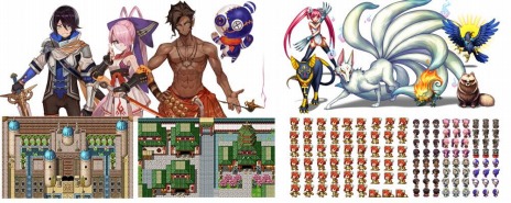 画像ギャラリー No.011のサムネイル画像 / 「RPGツクールMZ」のプレオーダーが本日スタート。予約特典として前作のソフト本体と2種類のDLCを無料で配布