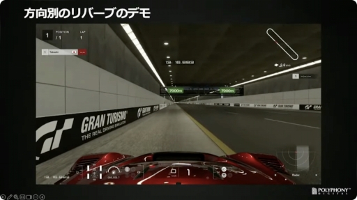 画像ギャラリー No.055のサムネイル画像 / ［CEDEC＋KYUSHU］「『グランツーリスモ７』におけるサウンド制作手法」聴講レポート。シリーズのサウンドの歴史を振り返り，最新作の表現や技術を解説
