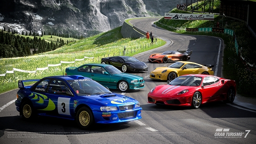 画像ギャラリー No.002のサムネイル画像 / 「グランツーリスモ7」，車両挙動モデルを大幅に進化させる最新アップデートを本日配信。6台の新規車両の追加と，アイガー北壁コースが復活